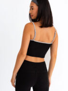 Le Lis Ribbed Crop Cami and High Waist Brushed Leggings Set - Image 2