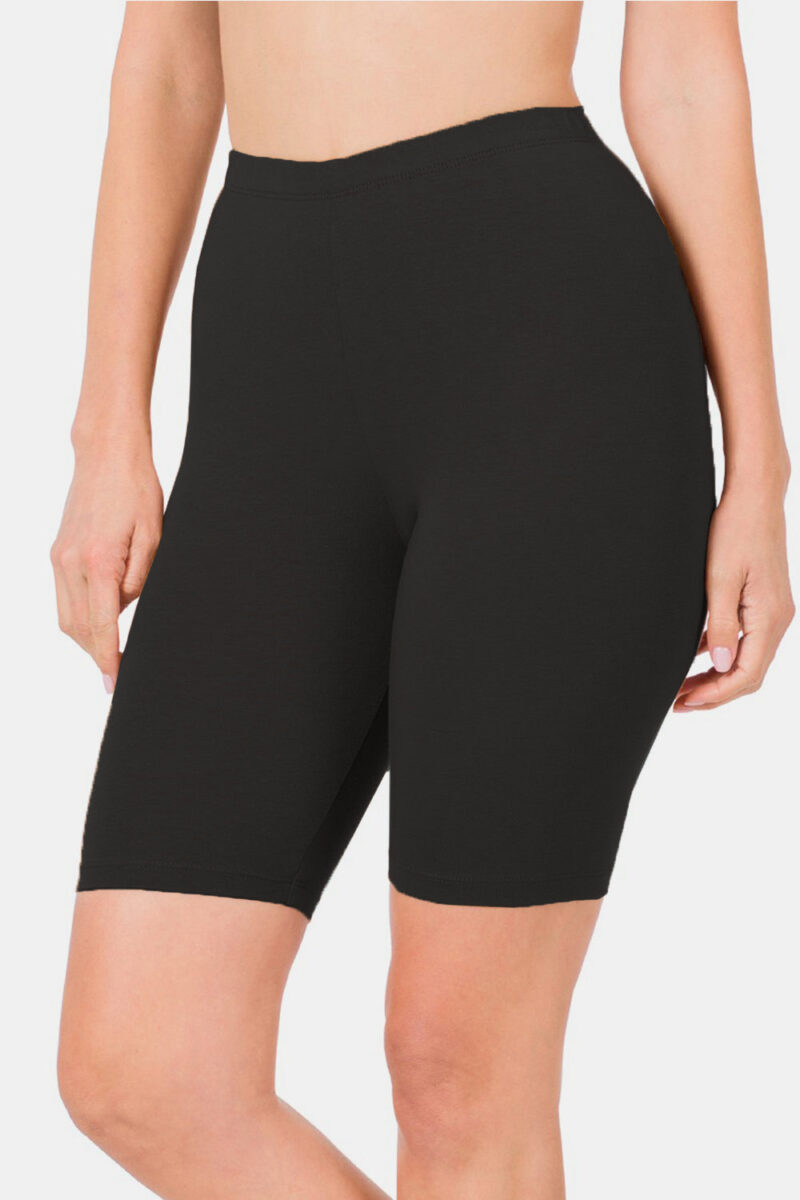 Zenana High Waist Biker Shorts - Image 3