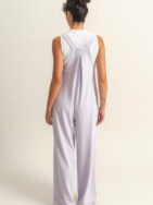 HYFVE Pleated Detail Front Pocket Wide Strap Overalls - Image 3