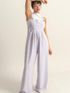 HYFVE Pleated Detail Front Pocket Wide Strap Overalls